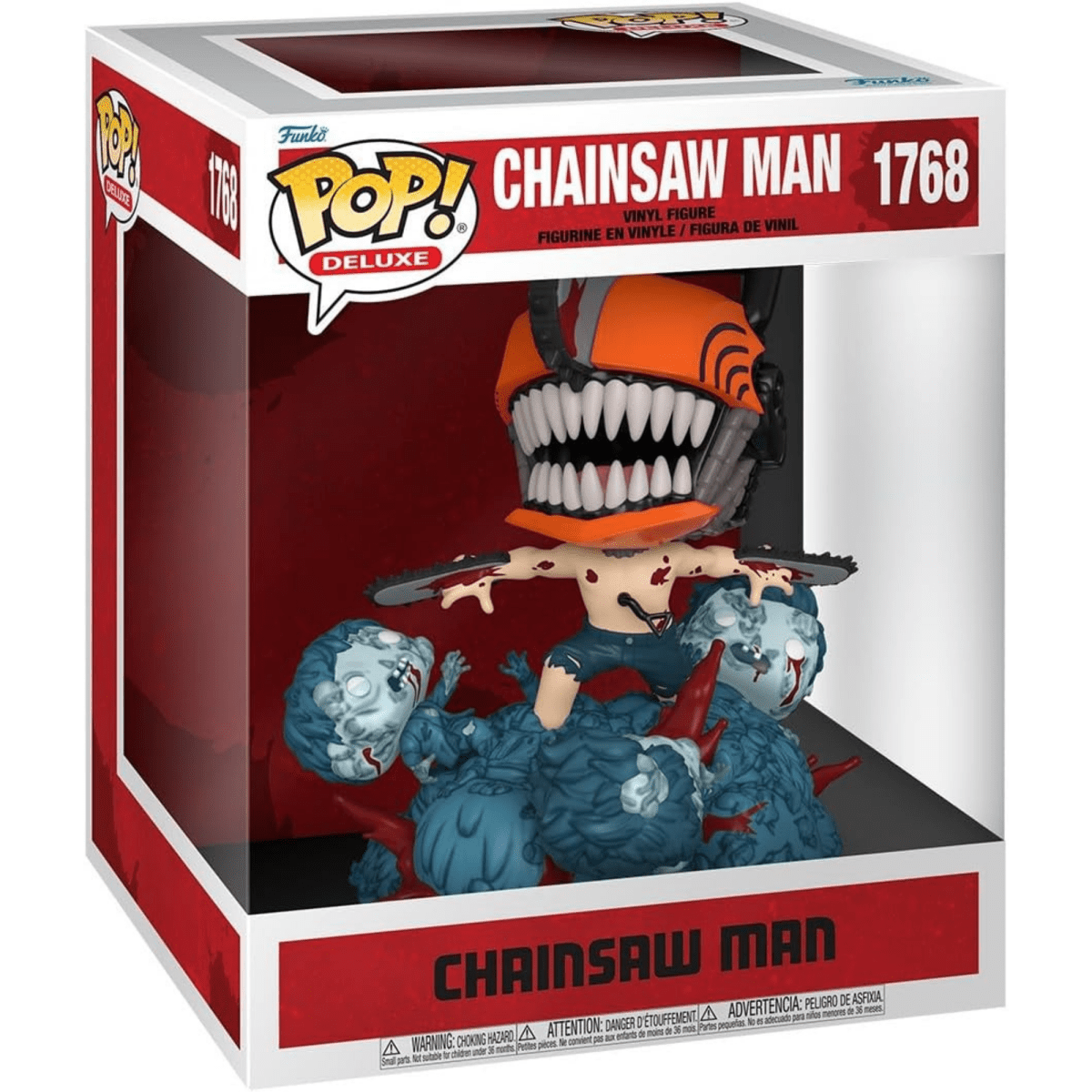 Chainsaw Man - 6" Chainsaw Man #1768 - Funko Pop! Vinyl Deluxe Anime - Persona Toys