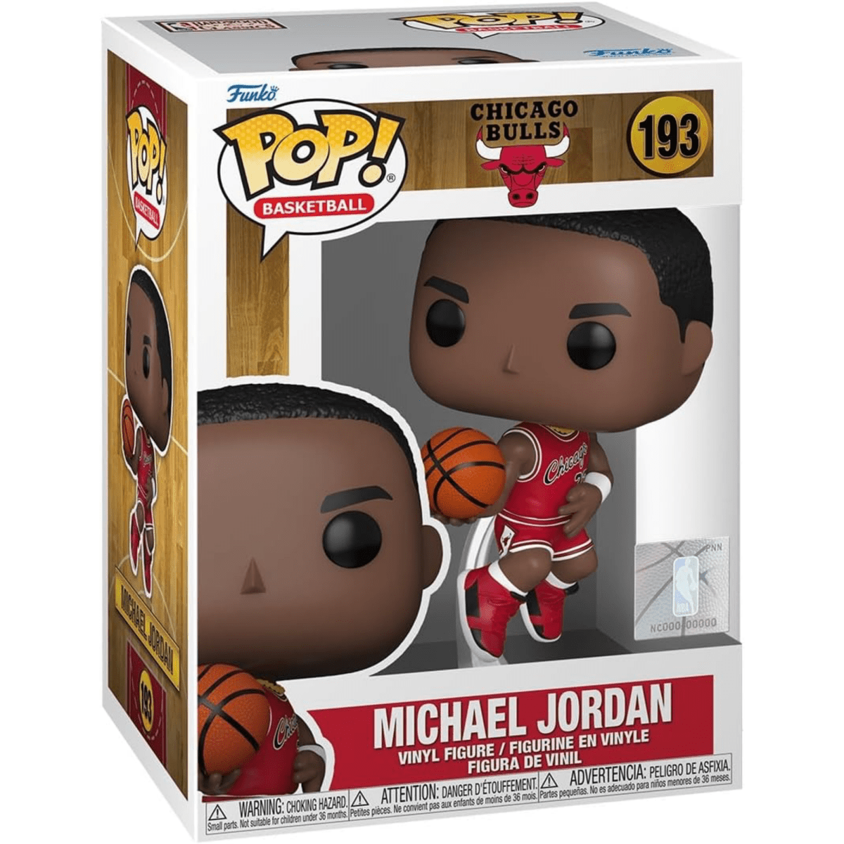 Chicago Bulls Basketball - Michael Jordan 193 - Funko Pop! Vinyl Icons - Persona Toys