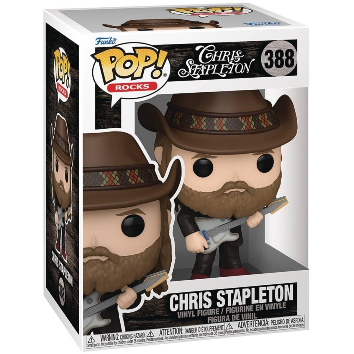 Chris Stapleton - Chris Stapleton #388 - Funko Pop! Vinyl Rocks - Persona Toys