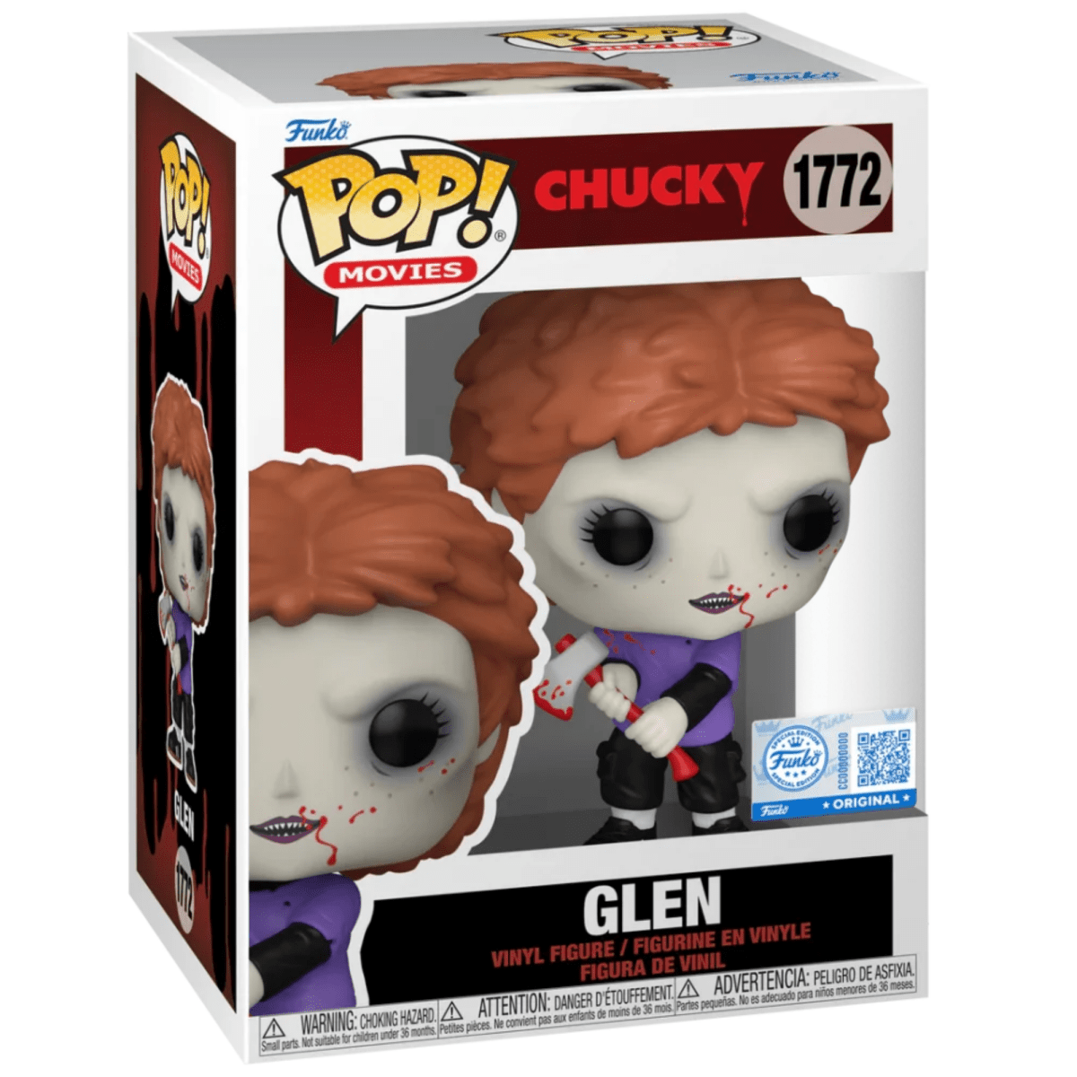 Chucky - Glen [w/ Axe] (Special Edition) 1772 - Funko Pop! Vinyl Movies - Persona Toys