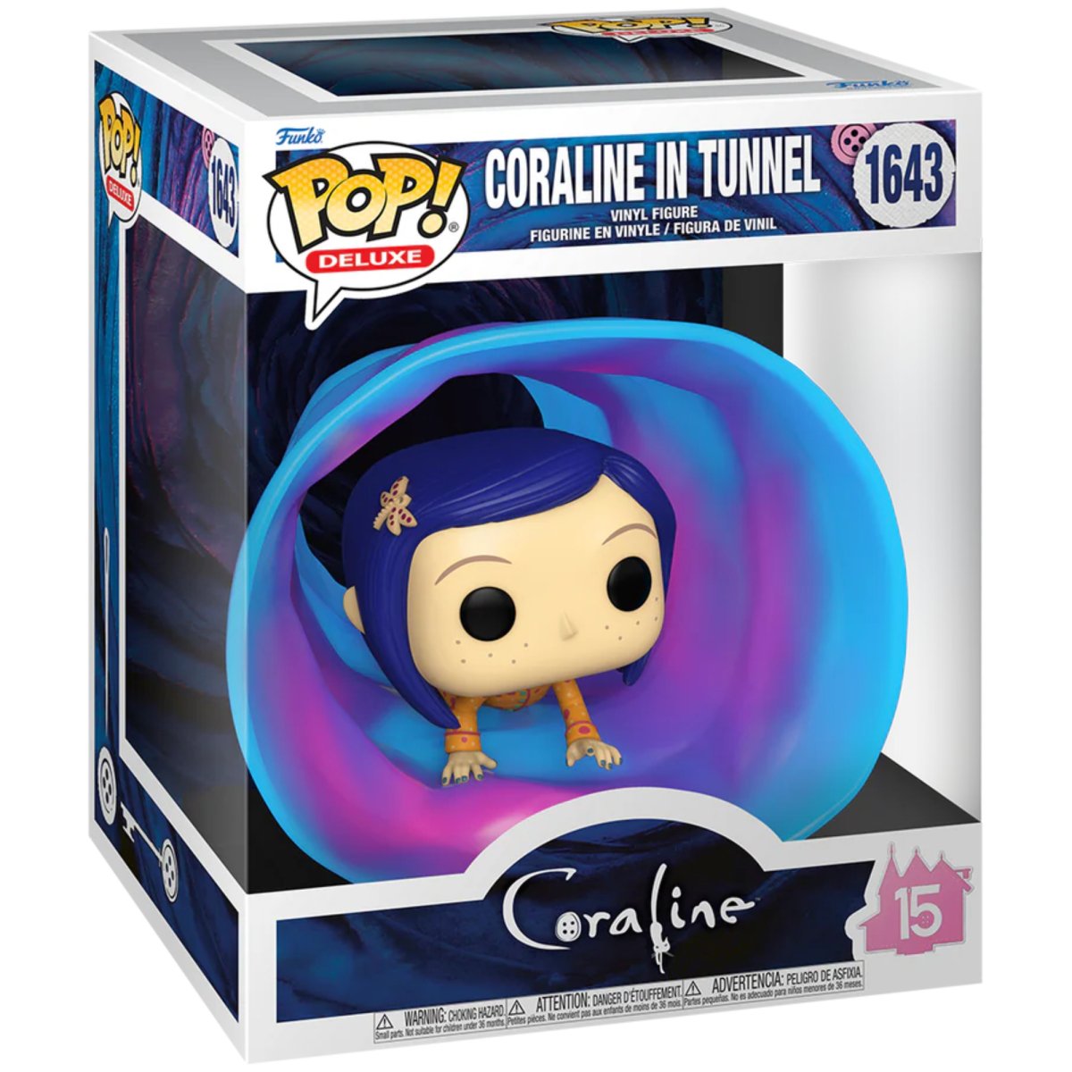 Coraline - 6" Coraline in Tunnel #1643 - Funko Pop! Vinyl Animation - Persona Toys