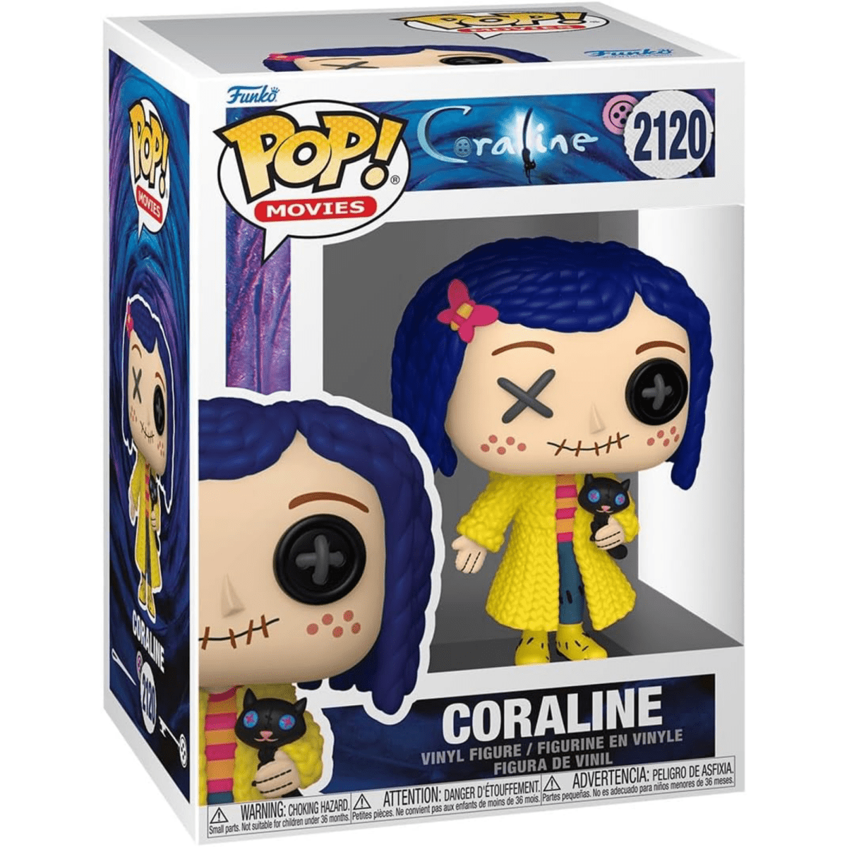 Coraline - Coraline (Patchwork) #2120 - Funko Pop! Vinyl Animation - Persona Toys