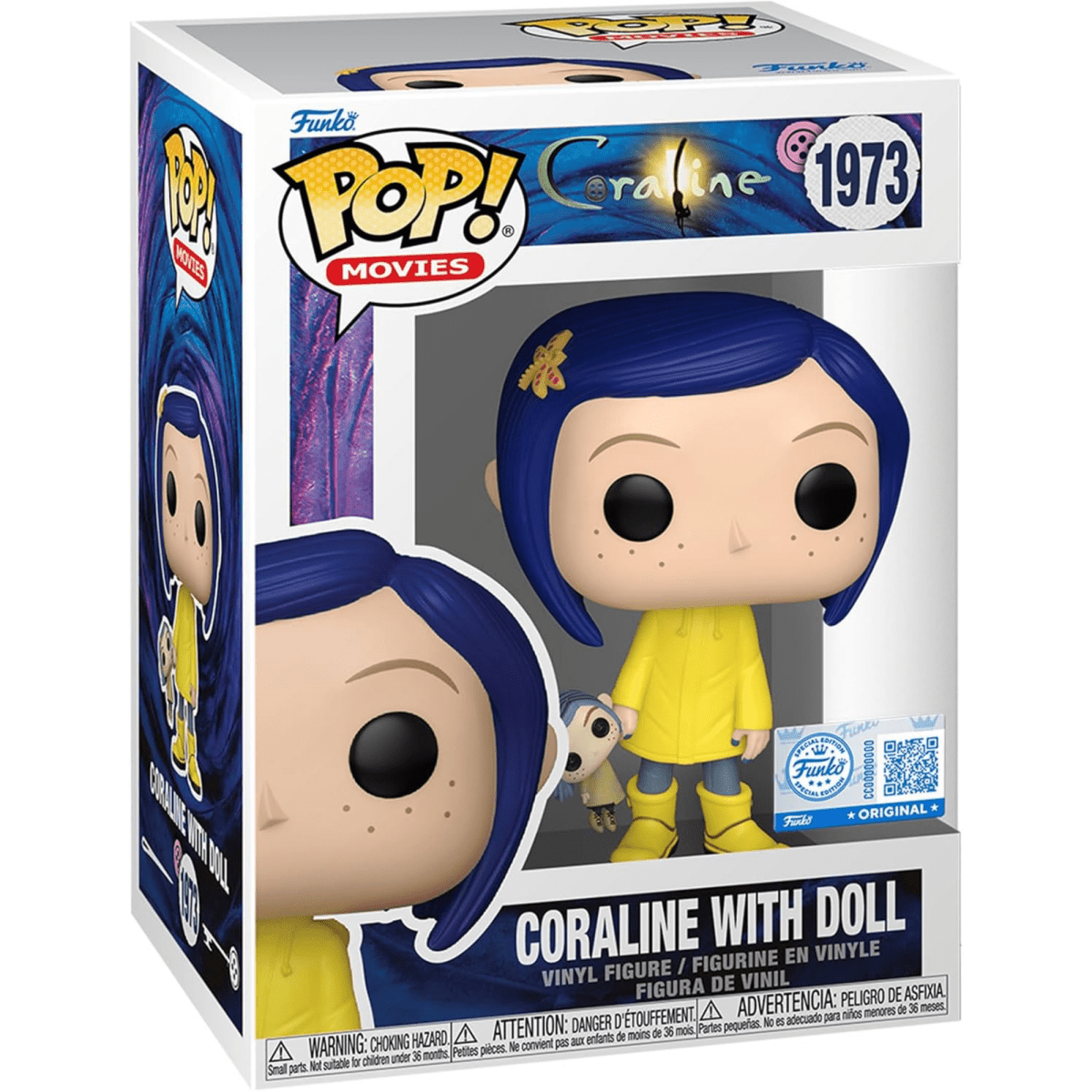 Coraline - Coraline with Doll (Special Edition) 1973 - Funko Pop! Vinyl Animation - Persona Toys