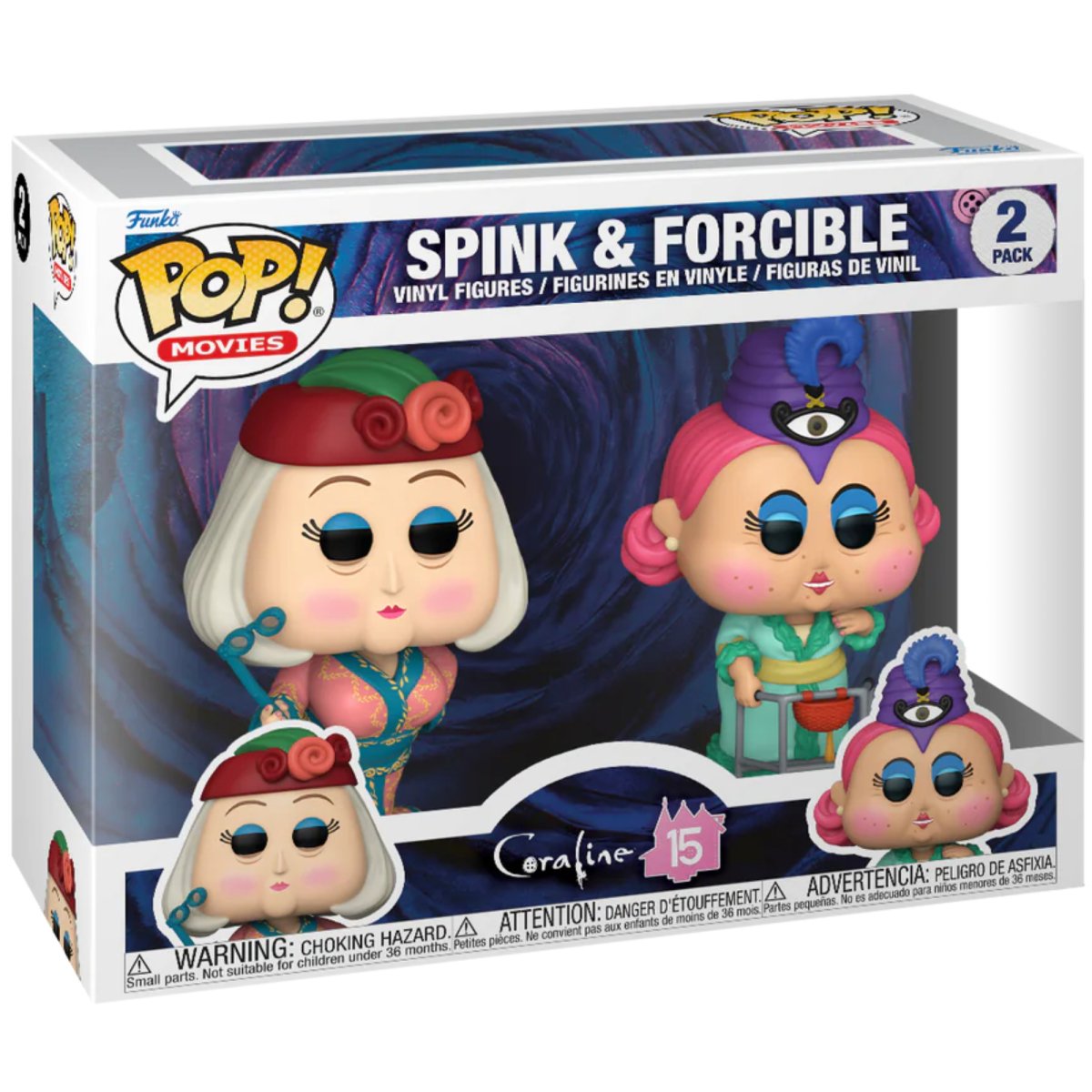 Coraline - Spink & Forcible 2 Pack - Funko Pop! Vinyl Animation - Persona Toys