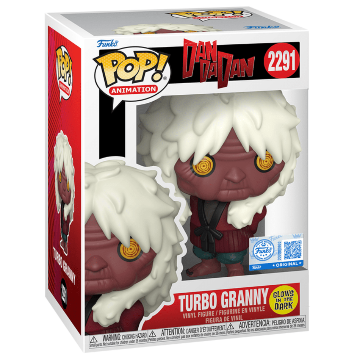 Dandadan - Turbo Granny (Glow Special Edition) 2291 - Funko Pop! Vinyl Anime - Persona Toys