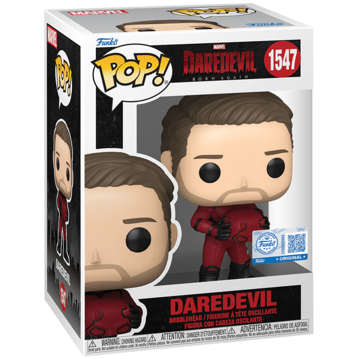 Daredevil Born Again - Daredevil [Unmasked] (Special Edition) 1547 - Funko Pop! Vinyl Marvel - Persona Toys