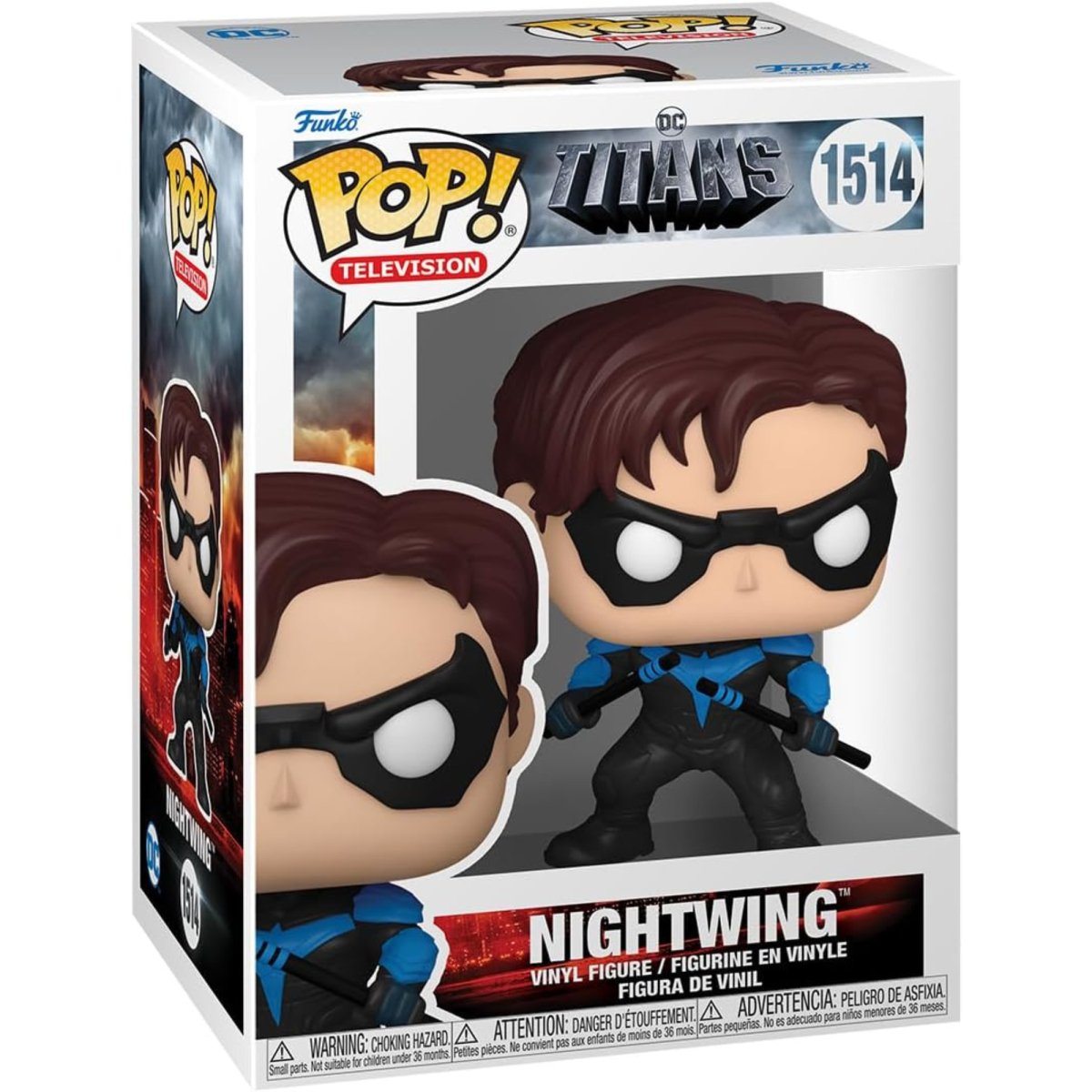 DC Titans - Nightwing #1514 - Funko Pop! Vinyl DC - Persona Toys