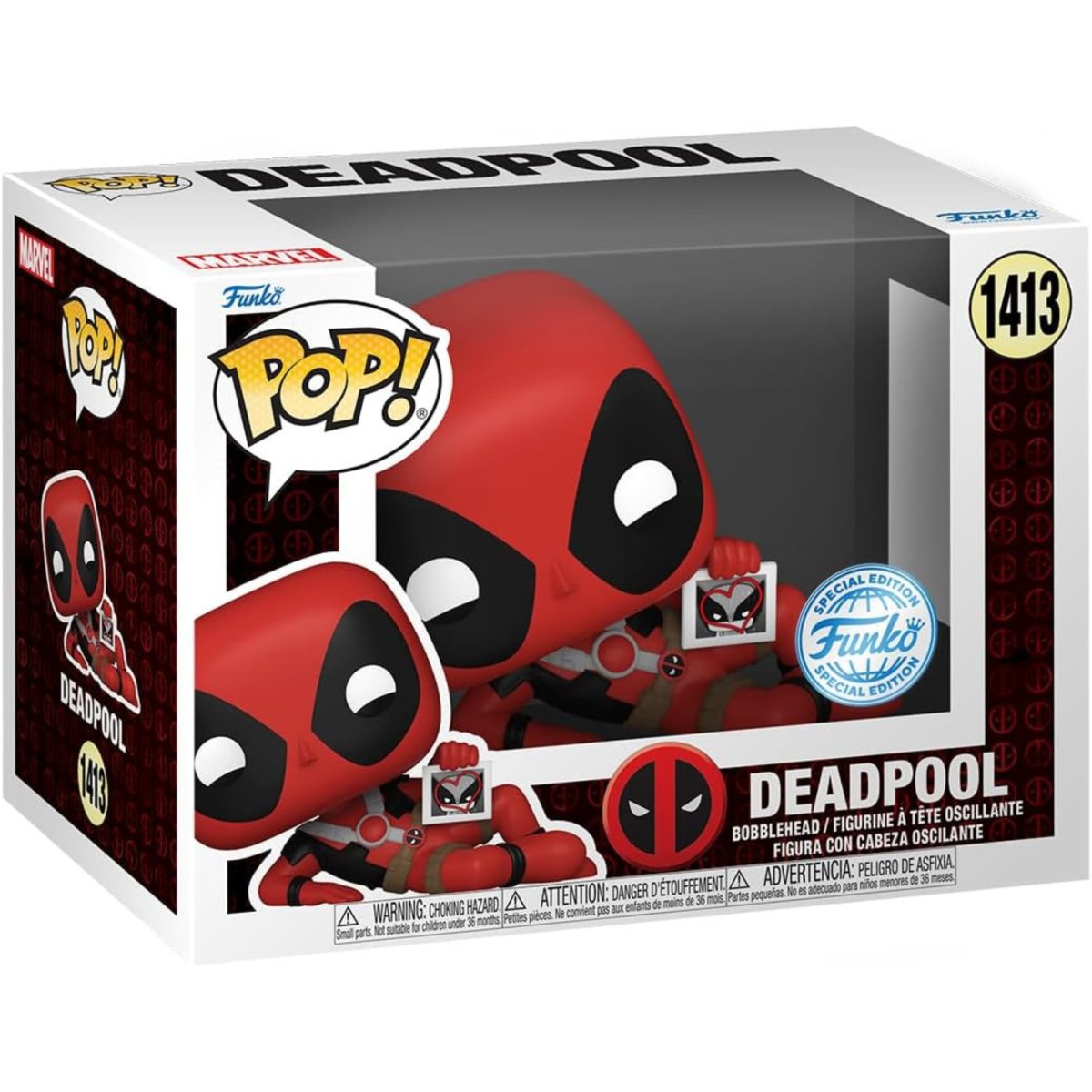 Deadpool - Deadpool Hearts Wolvie [Wolverine Photo] (Special Edition) #1413 - Funko Pop! Vinyl Marvel - Persona Toys