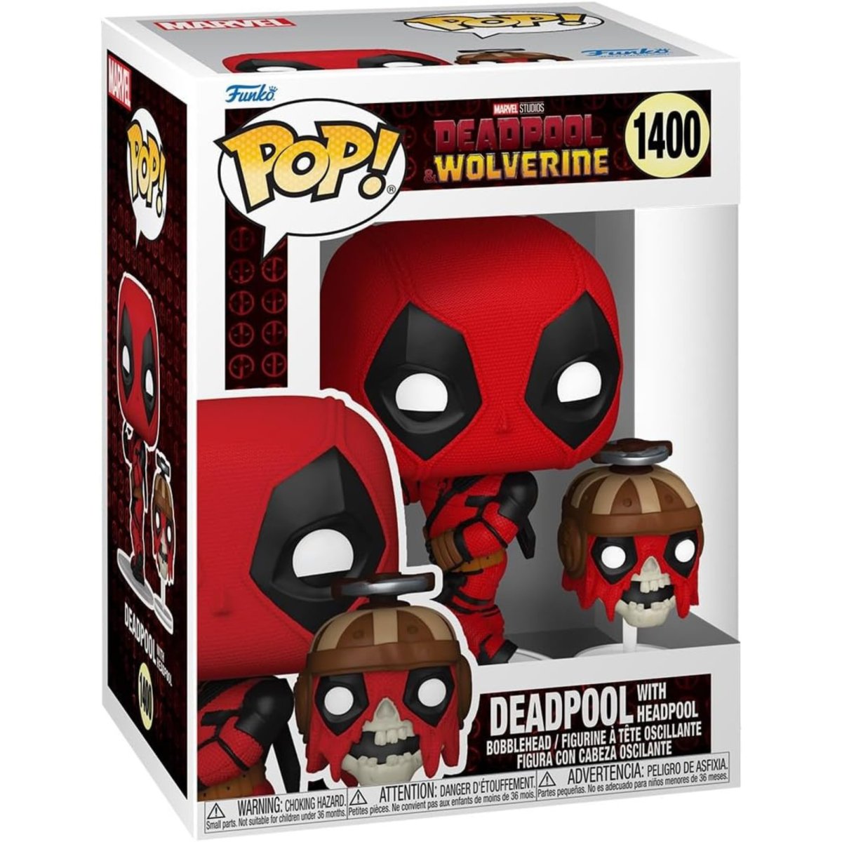 Deadpool & Wolverine - Deadpool with Headpool #1400 - Funko Pop! Vinyl Marvel - Persona Toys