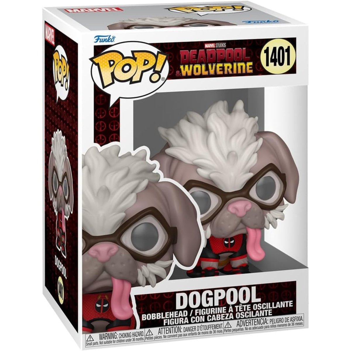 Deadpool & Wolverine - Dogpool #1401 - Funko Pop! Vinyl Marvel - Persona Toys