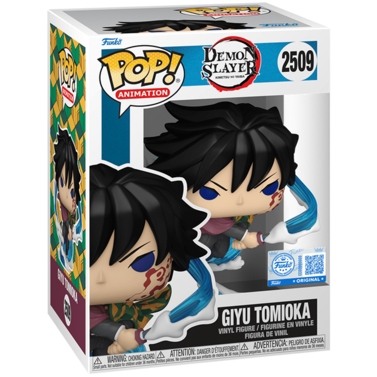 Demon Slayer - Giyu Tomioka (Water Breathing) (Special Edition) #2509 - Funko Pop! Vinyl Anime - Persona Toys