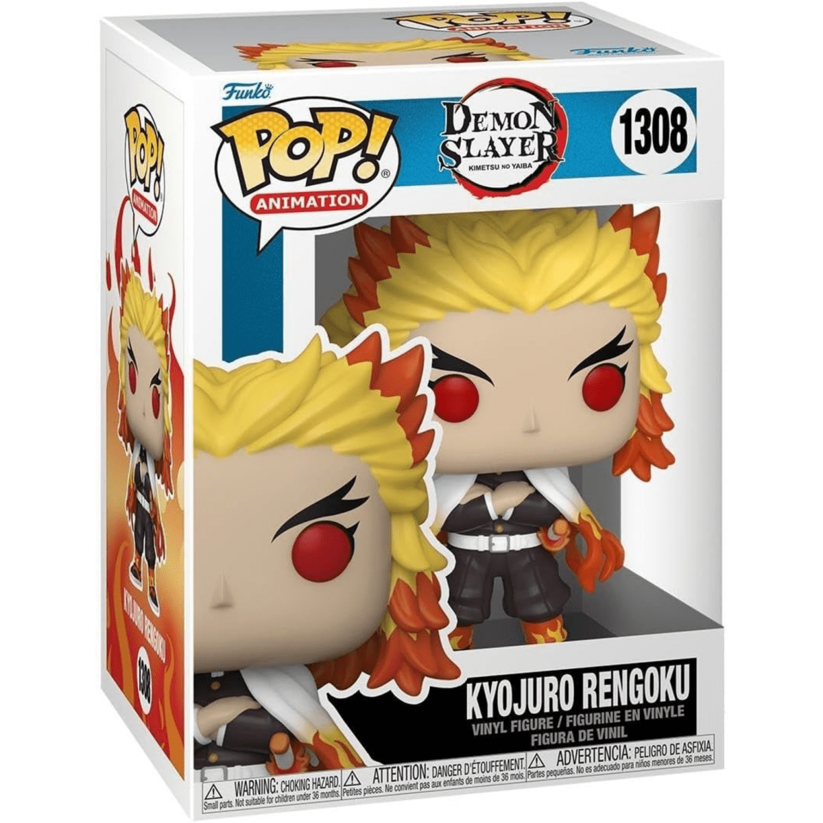 Demon Slayer - Kyojuro Rengoku 1308 - Funko Pop! Vinyl Anime - Persona Toys