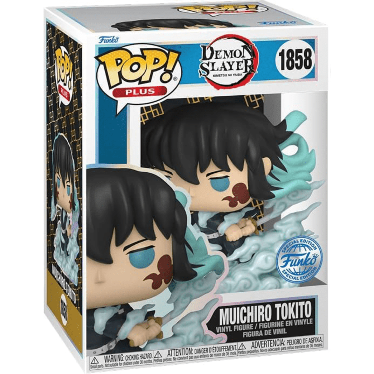 Demon Slayer - Muichiro Tokito (Mist Breathing) (Special Edition) 1858 - Funko Pop! Plus Vinyl Anime - Persona Toys