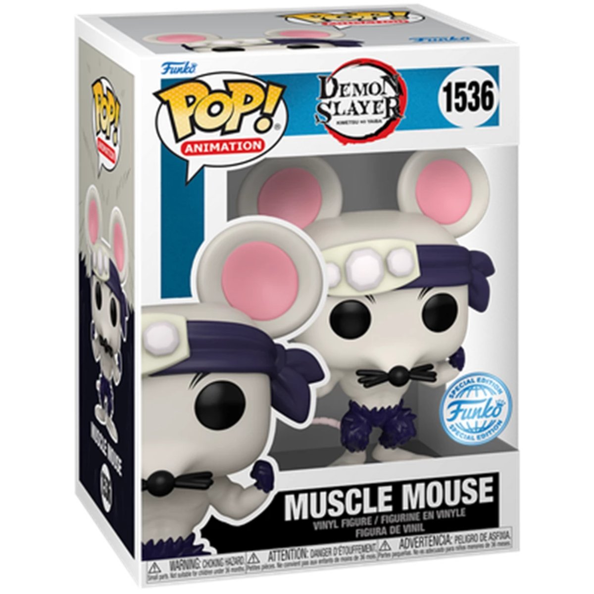 Demon Slayer - Muscle Mouse (Special Edition) #1536 - Funko Pop! Vinyl Anime - Persona Toys