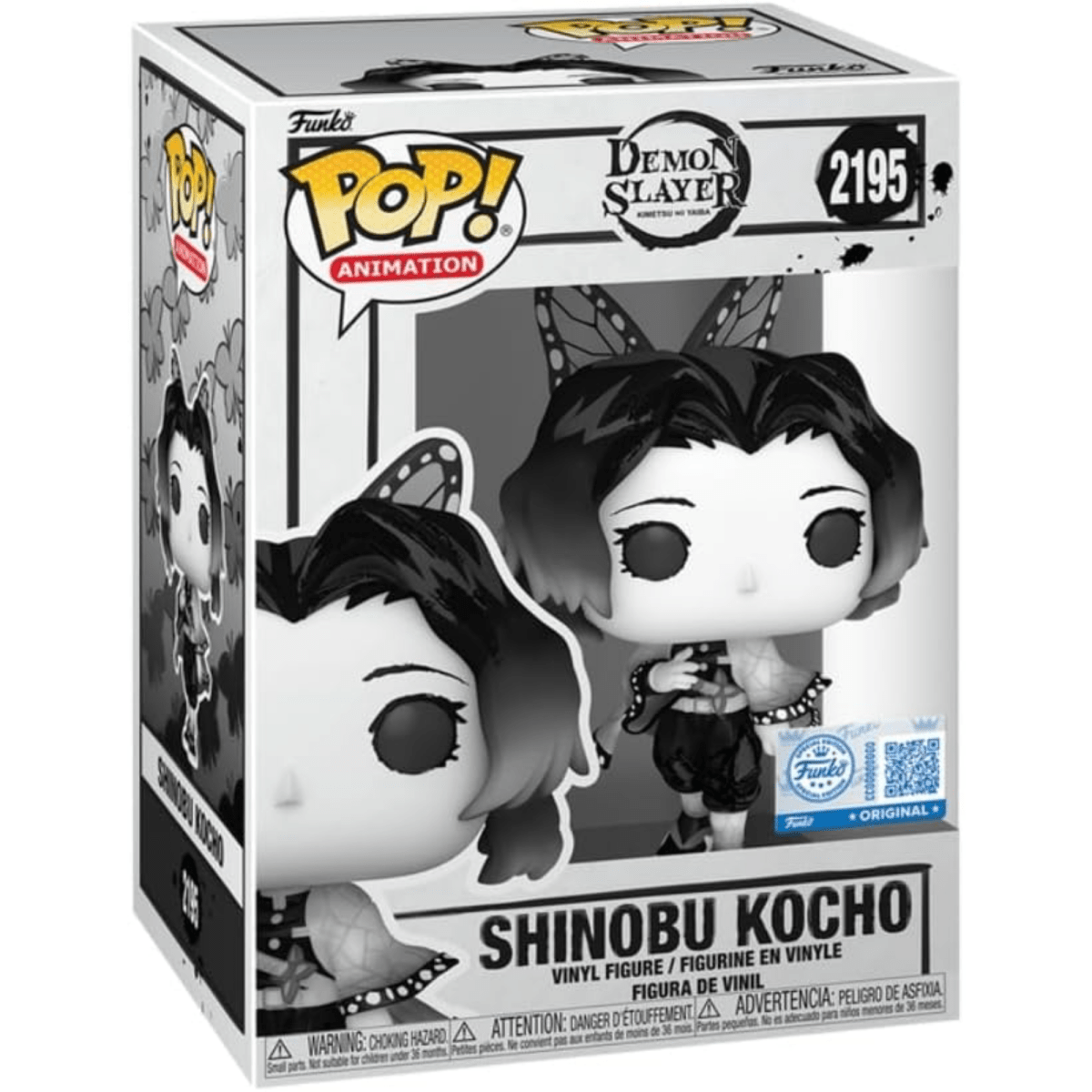 Demon Slayer - Shinobu Kocho [Sumi-Ink] (Special Edition) 2195 - Funko Pop! Vinyl Anime - Persona Toys