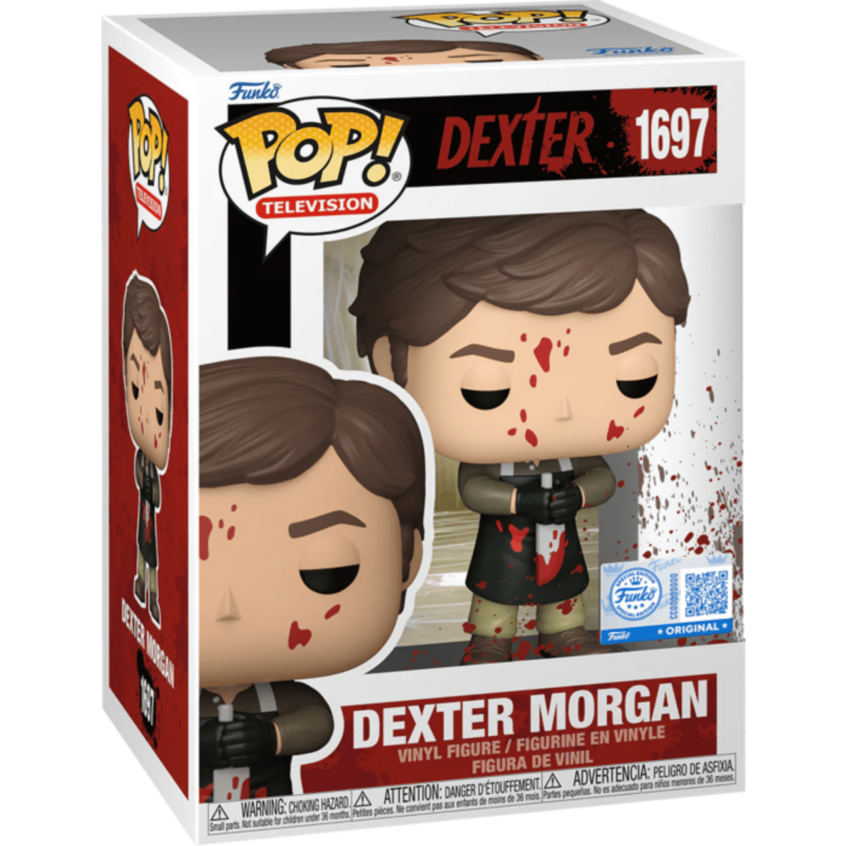 Dexter - Dexter Morgan [Bloody] (Special Edition) 1697 - Funko Pop! Vinyl Television - Persona Toys