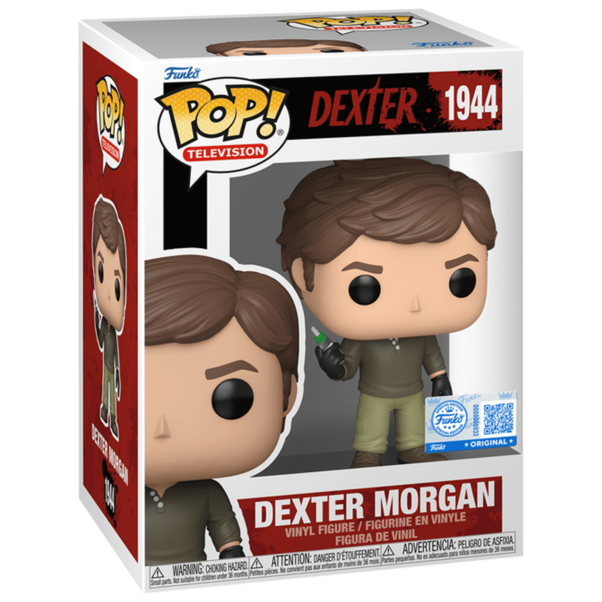 Dexter - Dexter Morgan with Syringe (Special Edition) #1944 - Funko Pop! Vinyl Television - Persona Toys