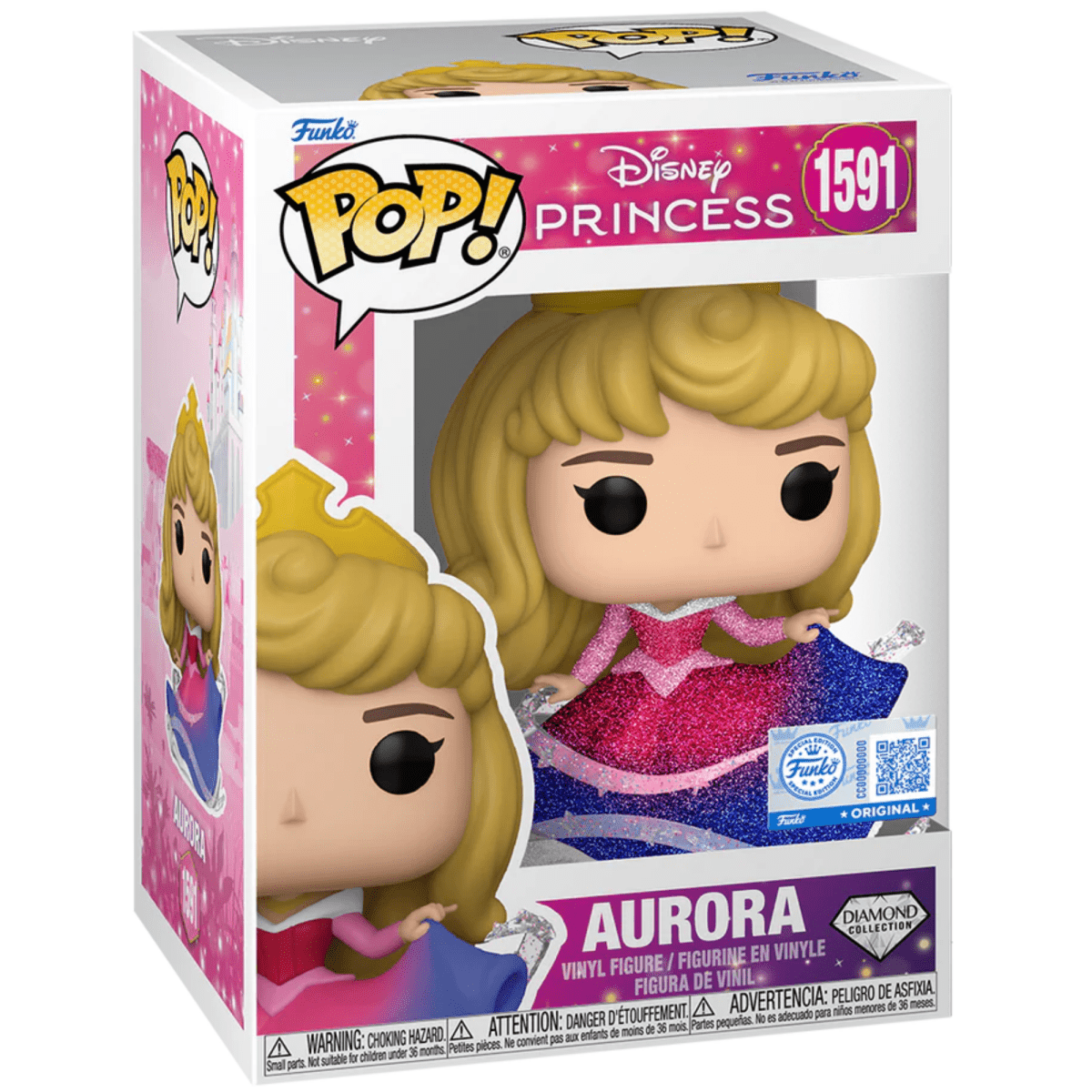 Disney Princess - Aurora (Diamond Special Edition) 1591 - Funko Pop! Vinyl Disney - Persona Toys