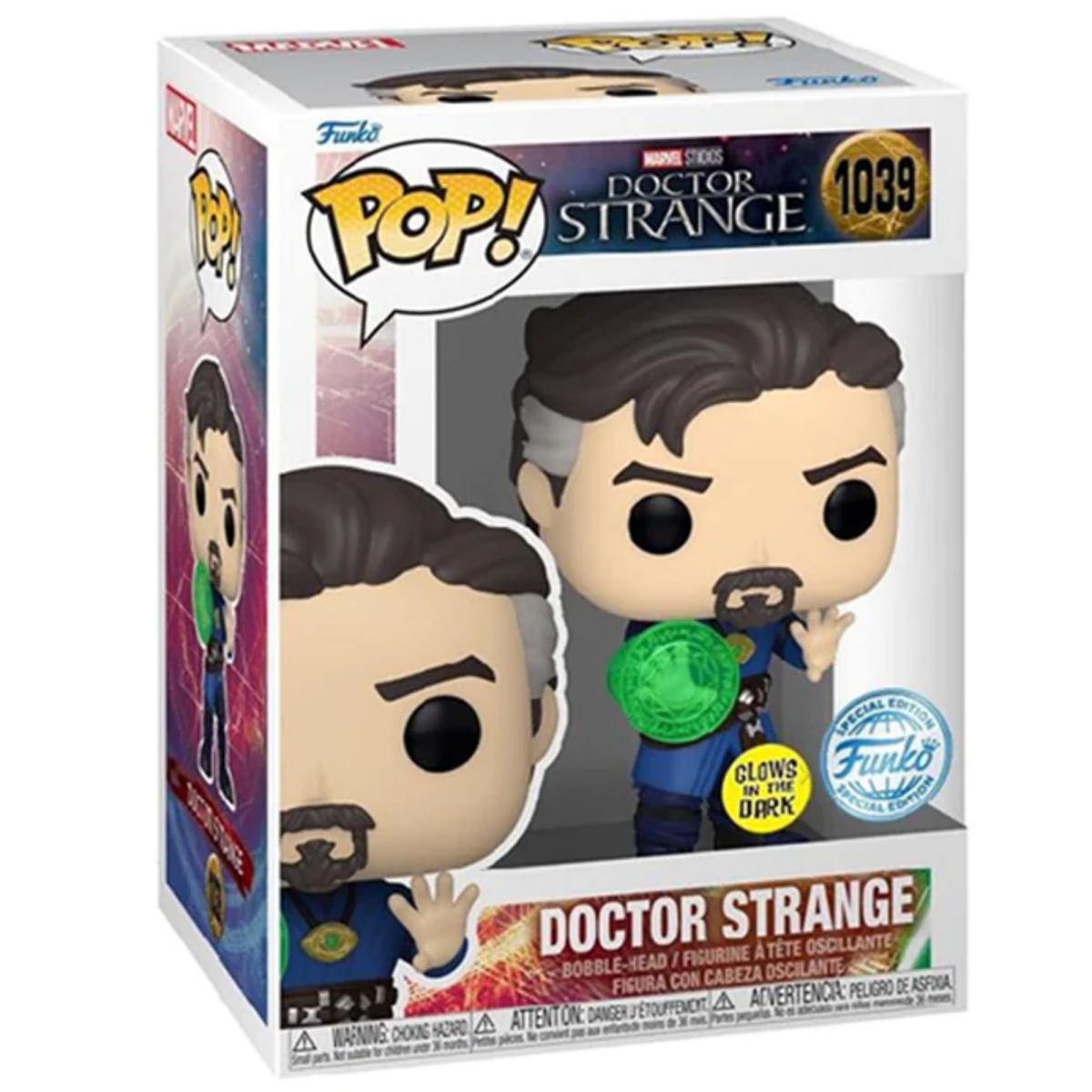 Doctor Strange - Doctor Strange (Glow Special Edition) 1039 - Funko Pop! Vinyl Marvel - Persona Toys