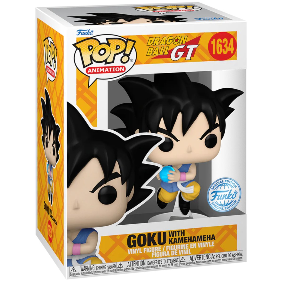 Dragon Ball GT - Goku with Kamehameha (Special Edition) #1634 - Funko Pop! Vinyl Anime - Persona Toys