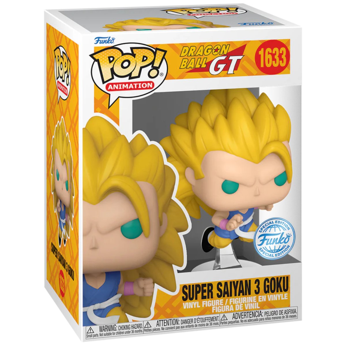 Dragon Ball GT - Super Saiyan 3 Goku (Special Edition) #1633 - Funko Pop! Vinyl Anime - Persona Toys