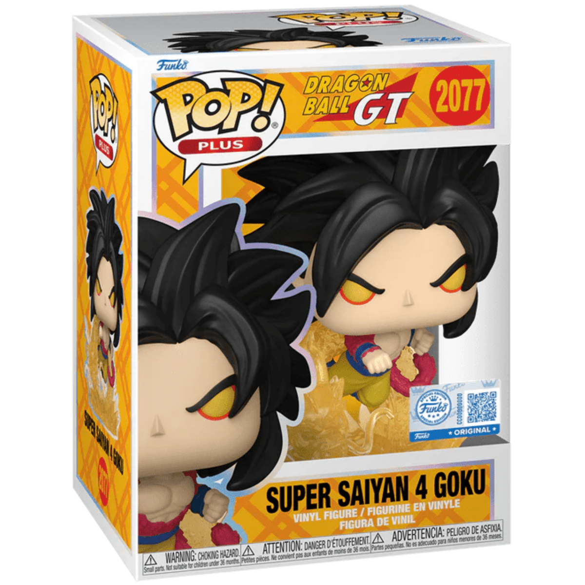 Dragon Ball GT - Super Saiyan 4 SS4 Goku [Dragon Fist] (Special Edition) 2077 - Funko Pop! Plus Vinyl Anime - Persona Toys
