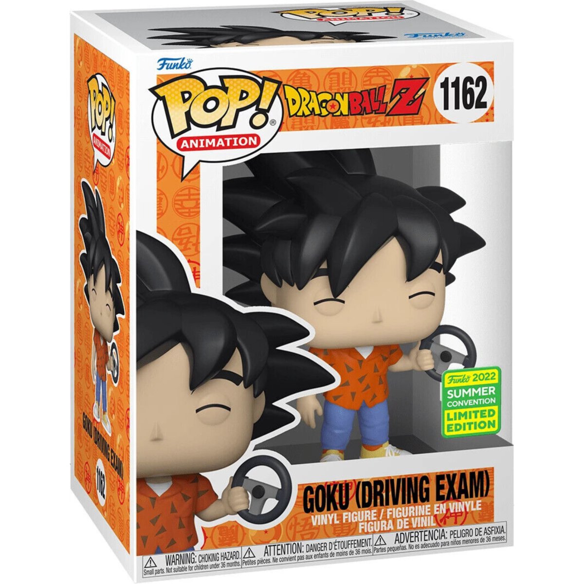 Dragon Ball Z - Goku (Driving Exam) (2022 Summer Convention Limited Edition) #1162 - Funko Pop! Vinyl Anime - Persona Toys