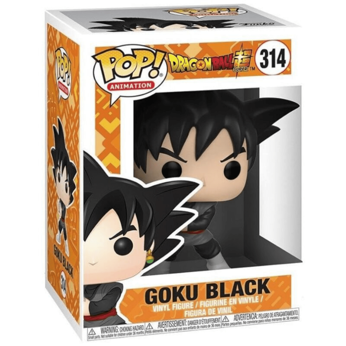 Dragon Ball Z Super - Goku Black 314 - Funko Pop! Vinyl Anime - Persona Toys
