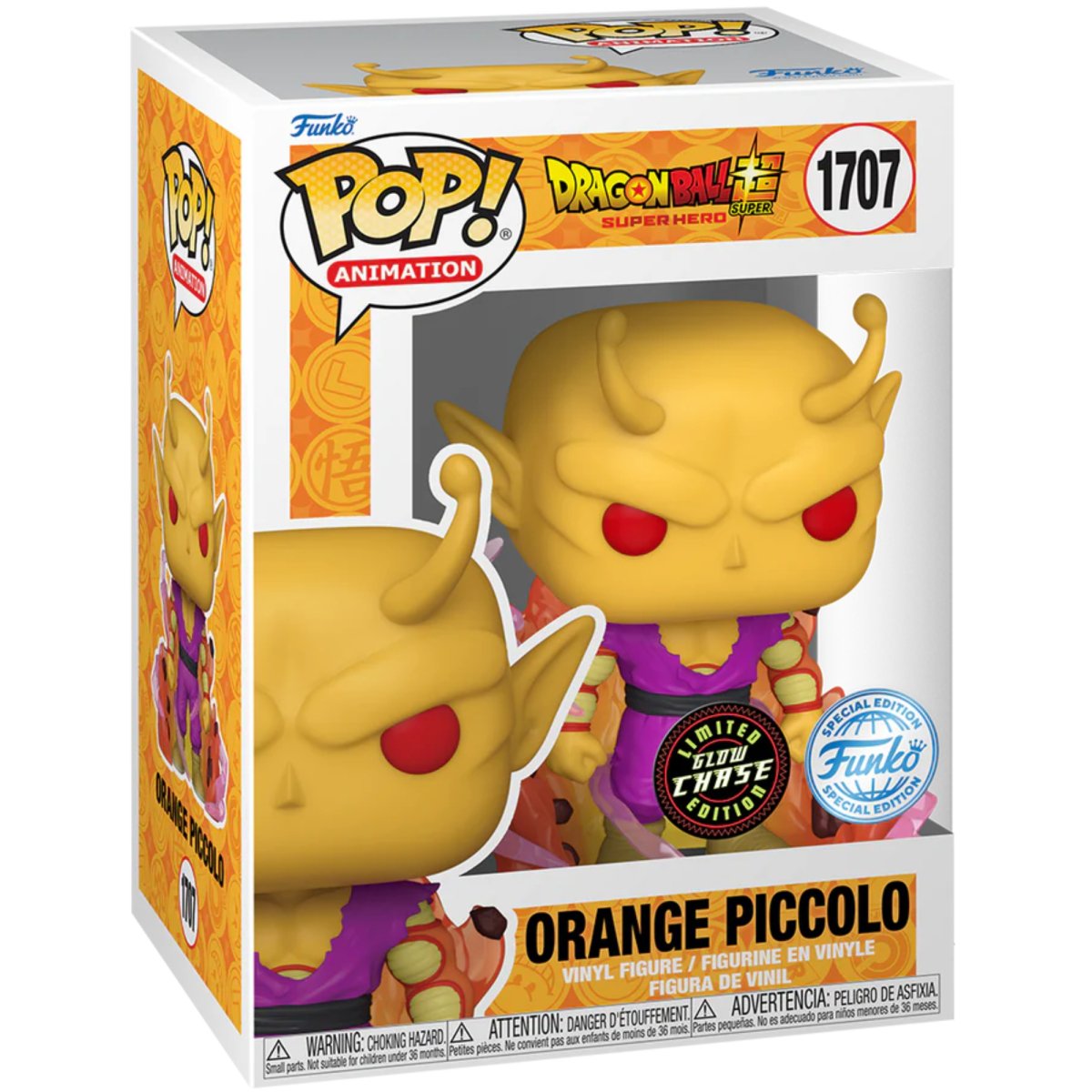 Dragon Ball Z Super - Orange Piccolo (Glow Chase) (Special Edition) #1707 - Funko Pop! Vinyl Anime - Persona Toys