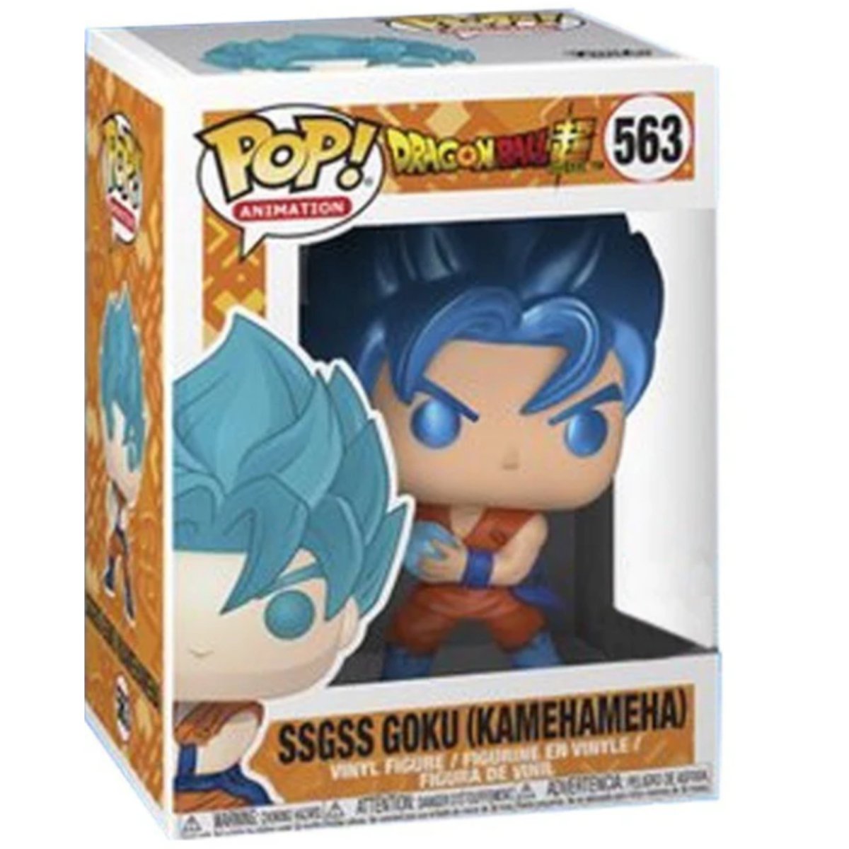 Dragon Ball Z Super - SSGSS Goku (Kamehameha) (Metallic) #563 - Funko Pop! Vinyl Anime - Persona Toys