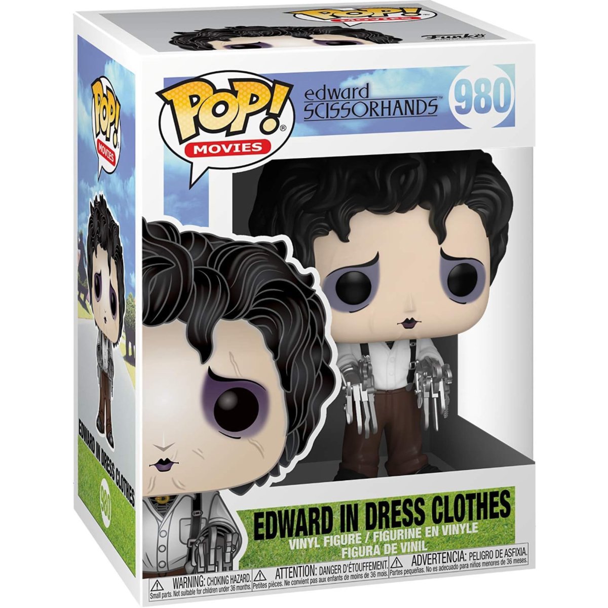 Edward Scissorhands - Edward in Dress Clothes #980 - Funko Pop! Vinyl Movies - Persona Toys