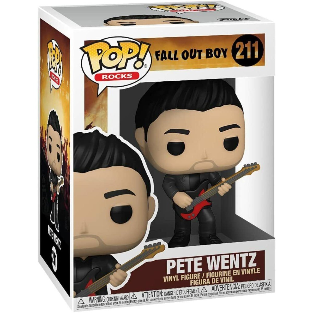 Fall Out Boy - Pete Wentz #211 - Funko Pop! Vinyl Rocks - Persona Toys