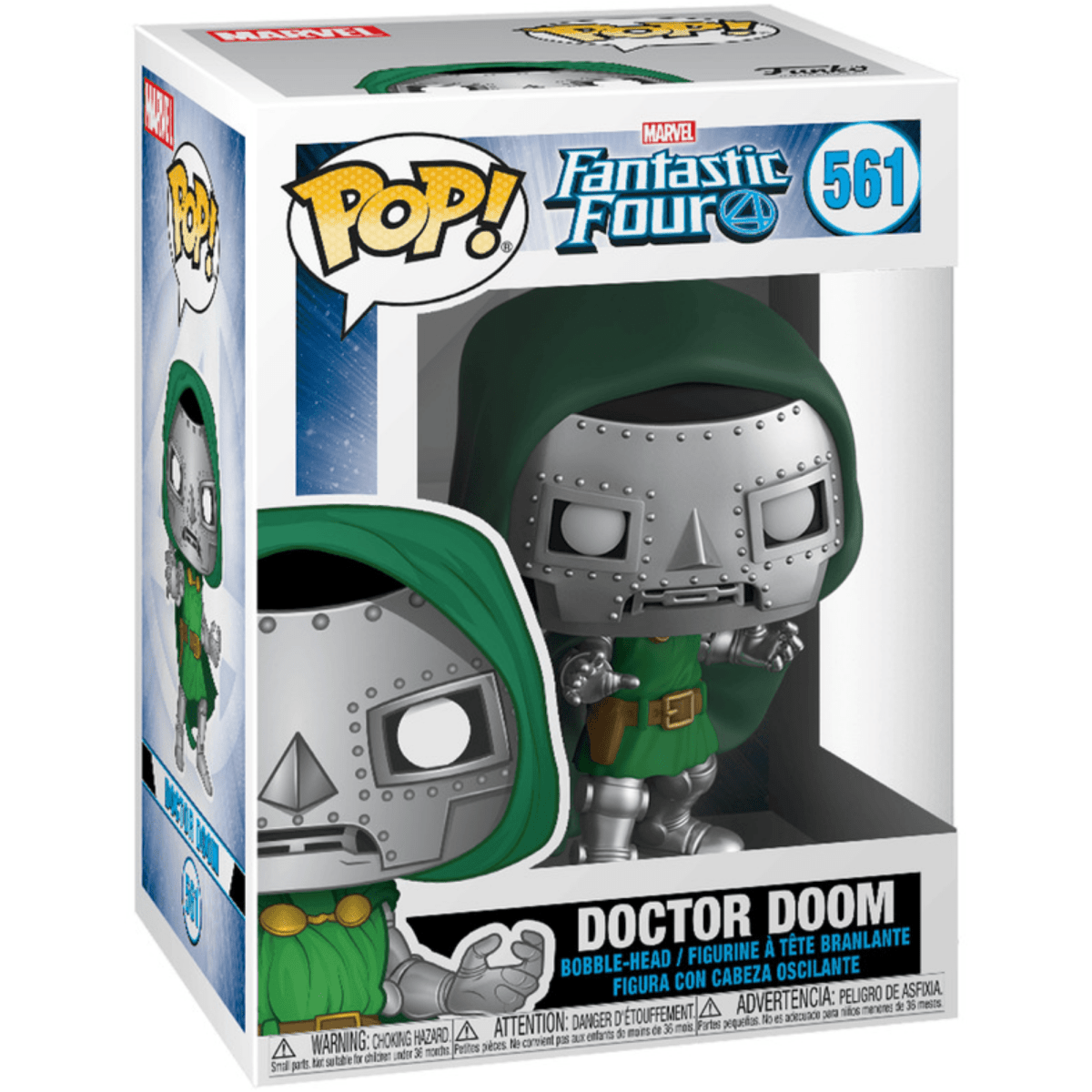Fantastic Four 4 - Doctor Doom 561 - Funko Pop! Vinyl Marvel - Persona Toys