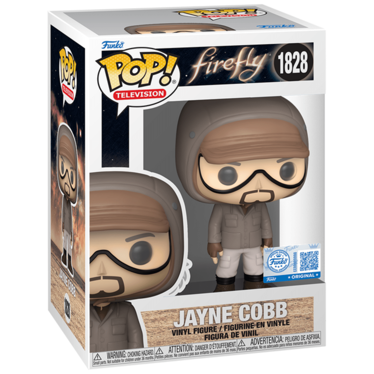 Firefly - Jayne Cobb [w/ Goggles] (Special Edition) 1828 - Funko Pop! Vinyl Television - Persona Toys