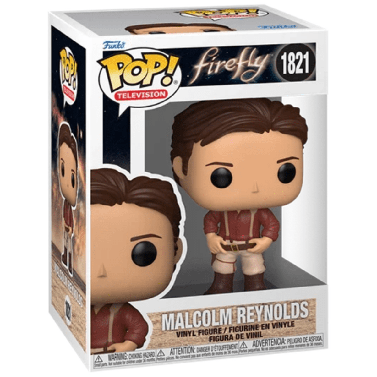 Firefly - Malcolm Reynolds 1821 - Funko Pop! Vinyl Television - Persona Toys