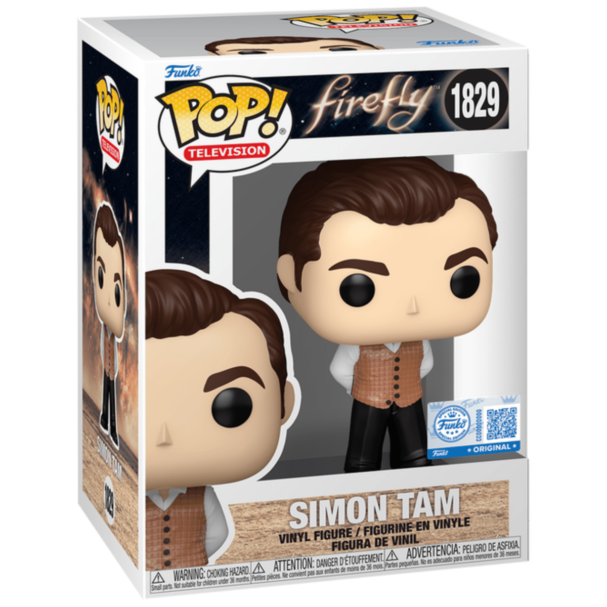 Firefly - Simon Tam (Special Edition) 1829 - Funko Pop! Vinyl Television - Persona Toys