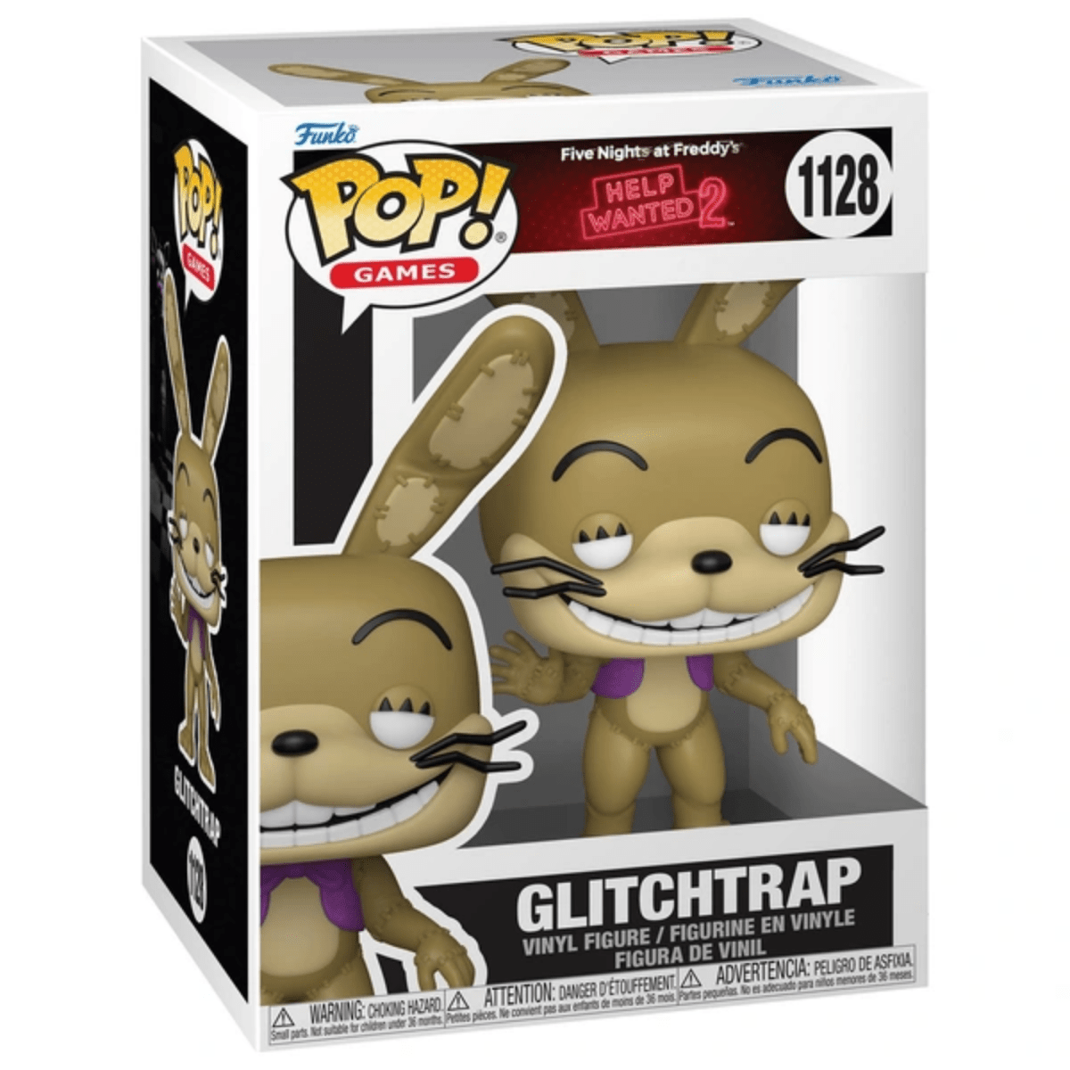 Five Nights at Freddy's Help Wanted 2 - Glitchtrap 1128 - Funko Pop! Vinyl Games - Persona Toys