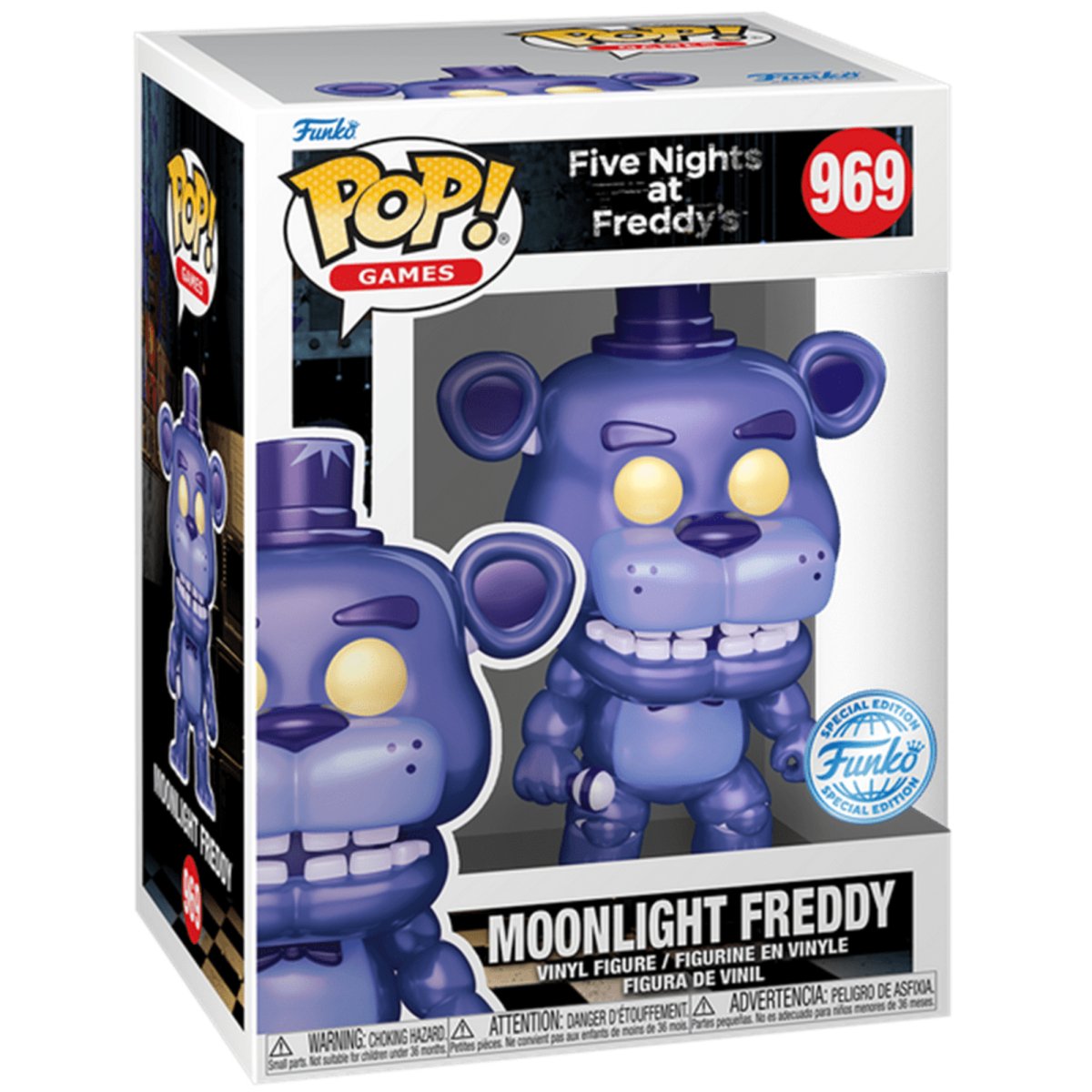 Five Nights at Freddy's - Moonlight Freddy (Special Edition) #969 - Funko Pop! Vinyl Games - Persona Toys