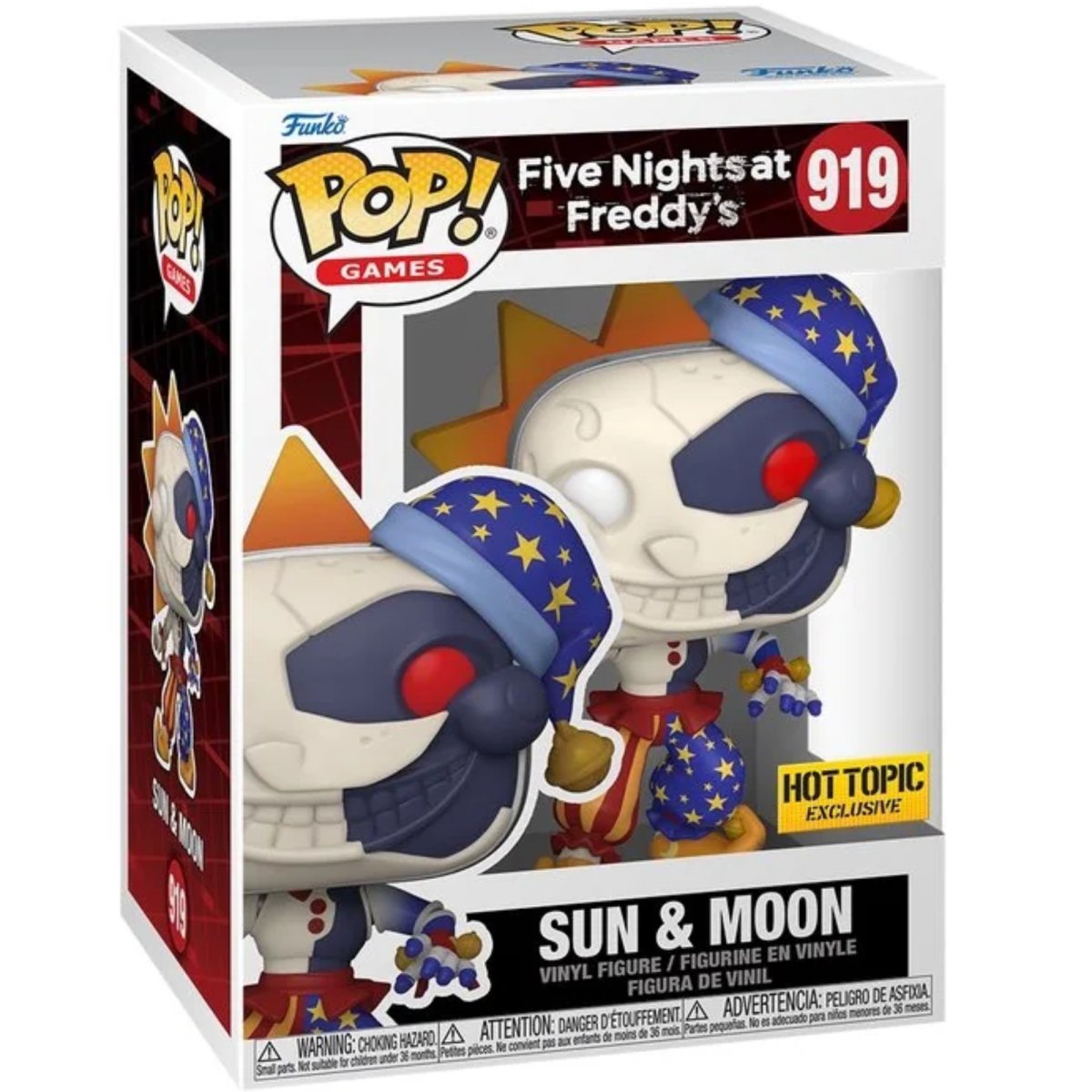 Five Nights at Freddy's - Sun & Moon (Hot Topic Exclusive) #919 - Funko Pop! Vinyl Games - Persona Toys