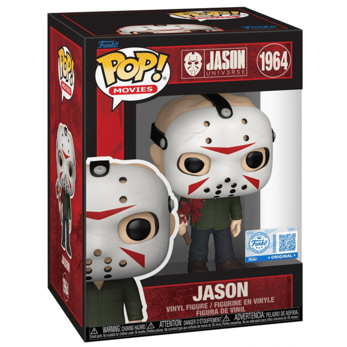 Friday the 13th - Jason Voorhees [with Axe] (Special Edition) 1964 - Funko Pop! Vinyl Movies - Persona Toys