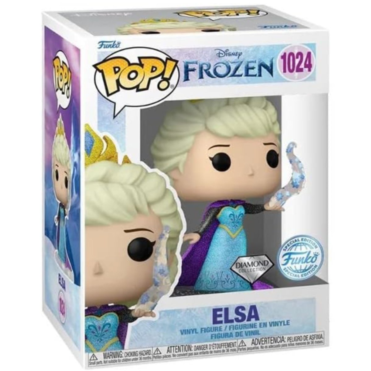 Frozen - Elsa (Diamond Special Edition) #1024 - Funko Pop! Vinyl Disney - Persona Toys