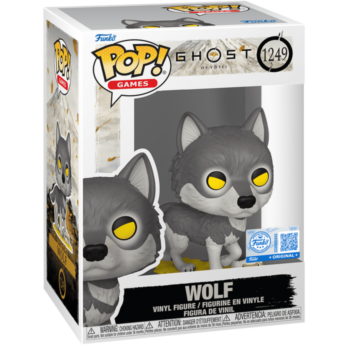 Ghost of Yotei - Wolf (Special Edition) 1249 - Funko Pop! Vinyl Games - Persona Toys
