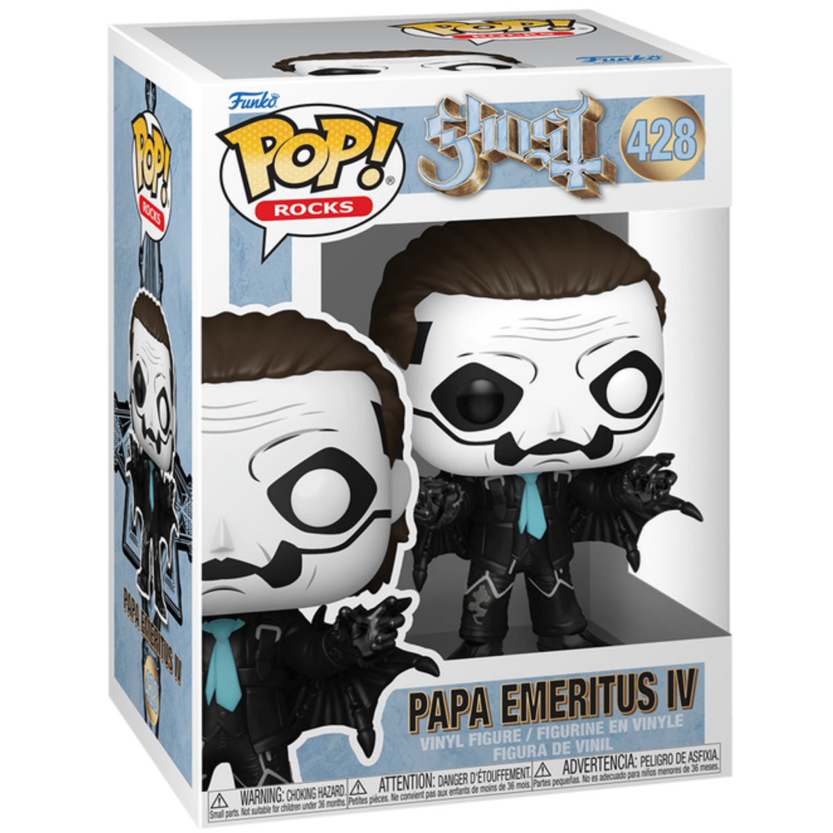 Ghost - Papa Emeritus IV 4 [Bat] 428 - Funko Pop! Vinyl Rocks - Persona Toys