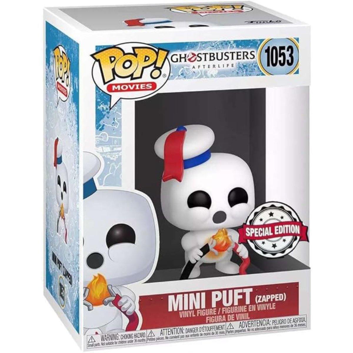 Ghostbusters - Mini Puft (Zapped) (Special Edition) #1053 - Funko Pop! Vinyl Movies - Persona Toys