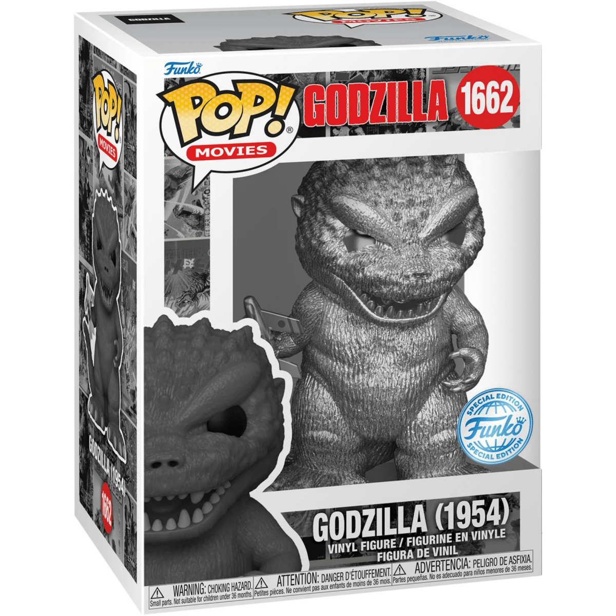 Godzilla - Godzilla (1954) (Platinum Special Edition) #1662 - Funko Pop! Vinyl Movies - Persona Toys