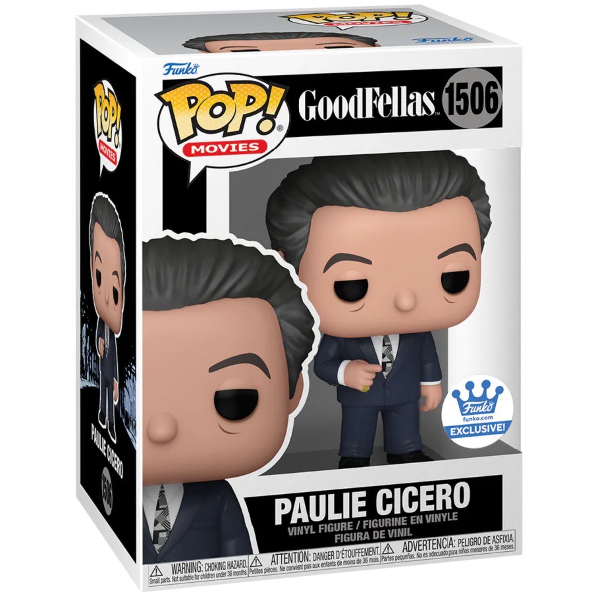 Goodfellas - Paulie Cicero (Funko Shop Exclusive) #1506 - Funko Pop! Vinyl Movies - Persona Toys