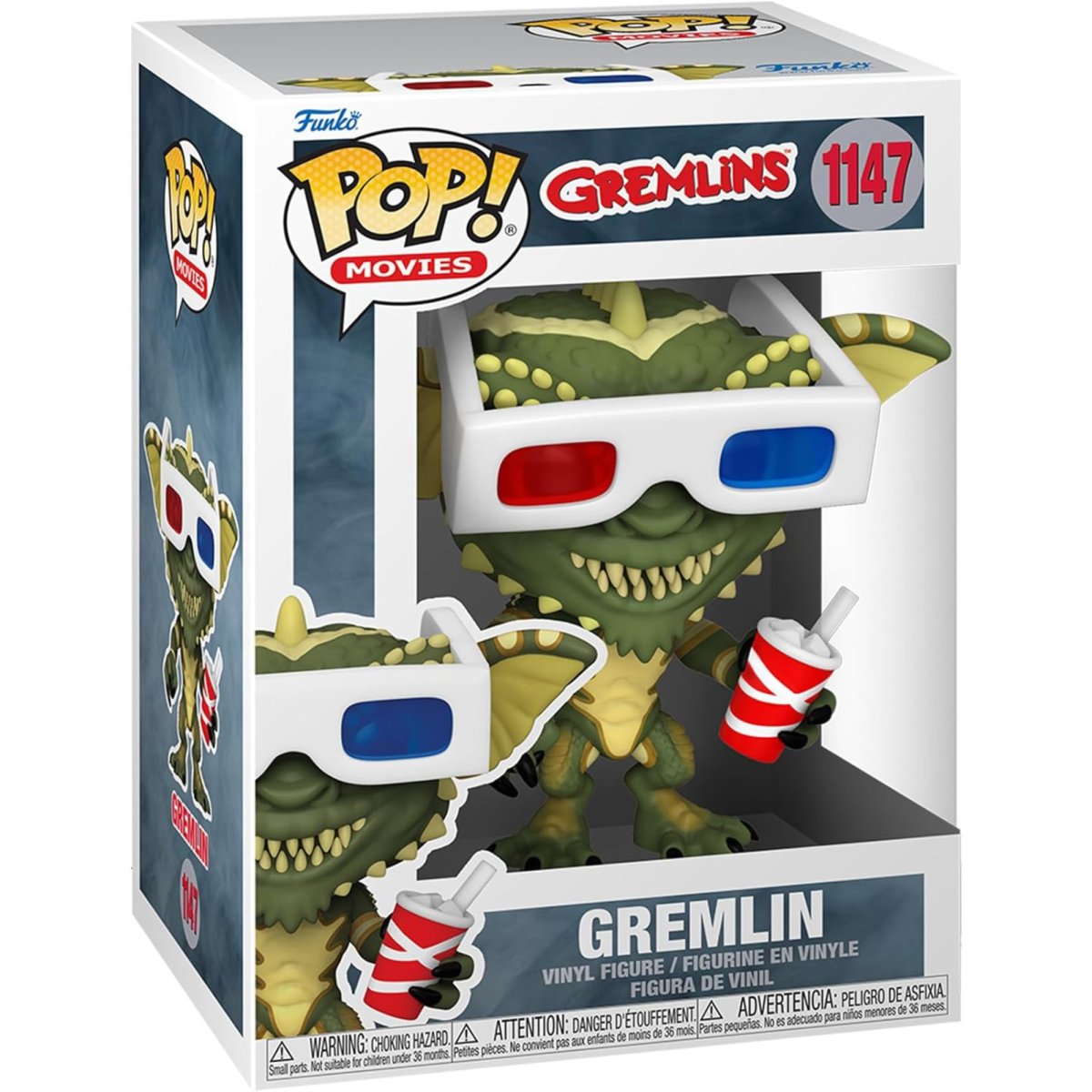 Gremlins - Gremlin [with 3D Glasses] #1147 - Funko Pop! Vinyl Movies - Persona Toys