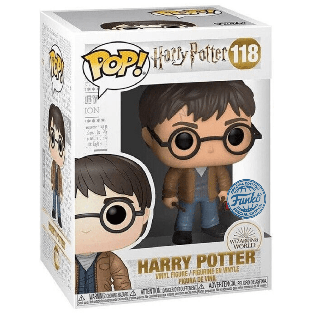 Harry Potter - Harry Potter [with Two Wands] (Special Edition) #118 - Funko Pop! Vinyl Movies - Persona Toys