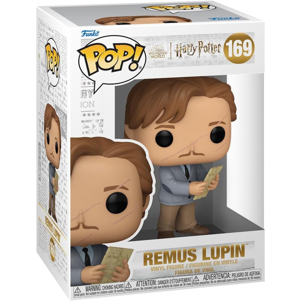 Harry Potter - Remus Lupin [w/ Map] #169 - Funko Pop! Vinyl Movies - Persona Toys