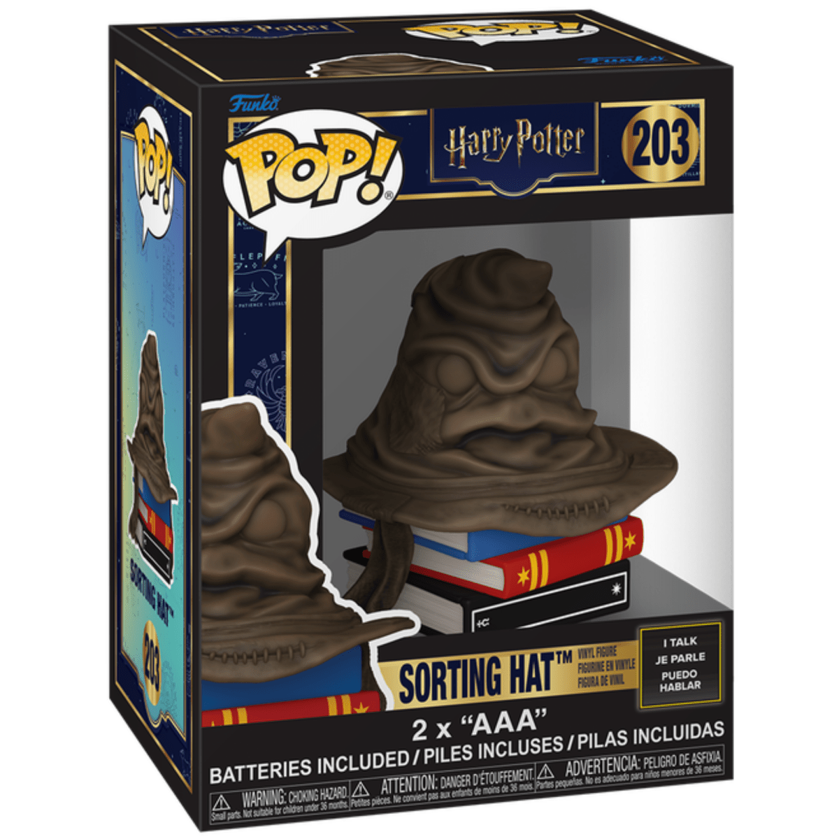 Harry Potter - Sorting Hat [Talking] 203 - Funko Pop! Vinyl Movies - Persona Toys